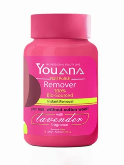 لاک پاکن بدون استون با رایحه اسطوخودوس (YOUANA) Nail Polish Remover