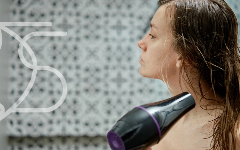 اسپری محافظ مو از سشوار