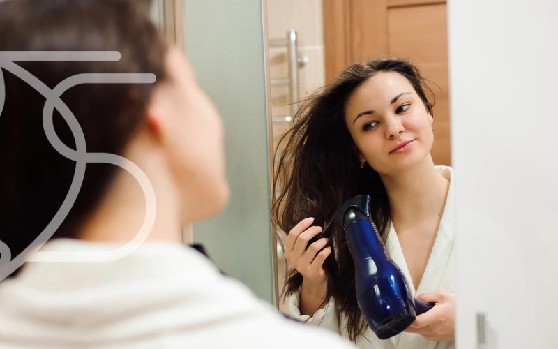 محافظت از مو با سرم مو