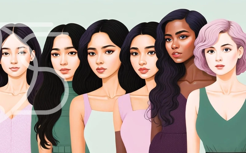 مدل موهای مختلف زنانه