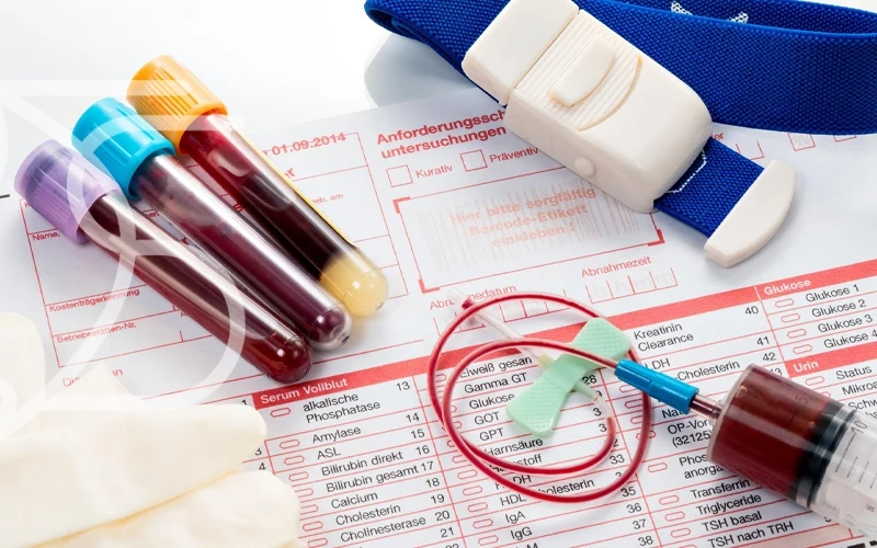 آزمایش خون گروه سنی مختلف