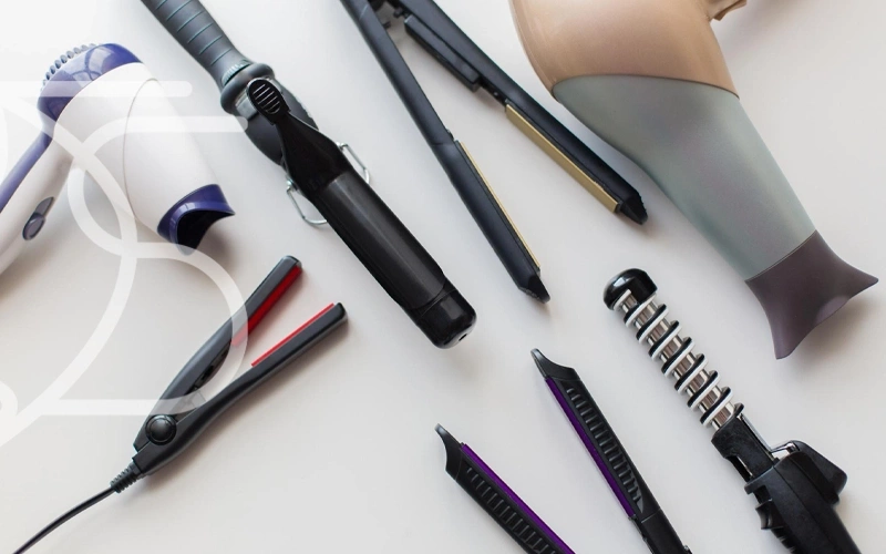 وسیله برای فرکردن مو