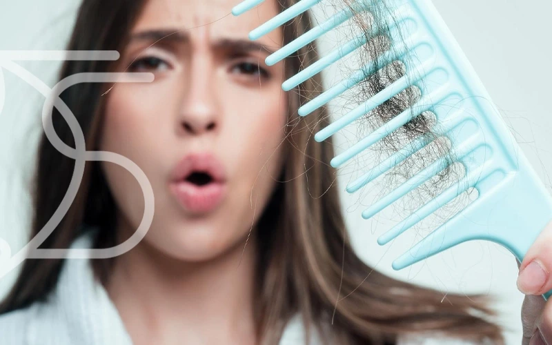 ریزش مو طبیعی