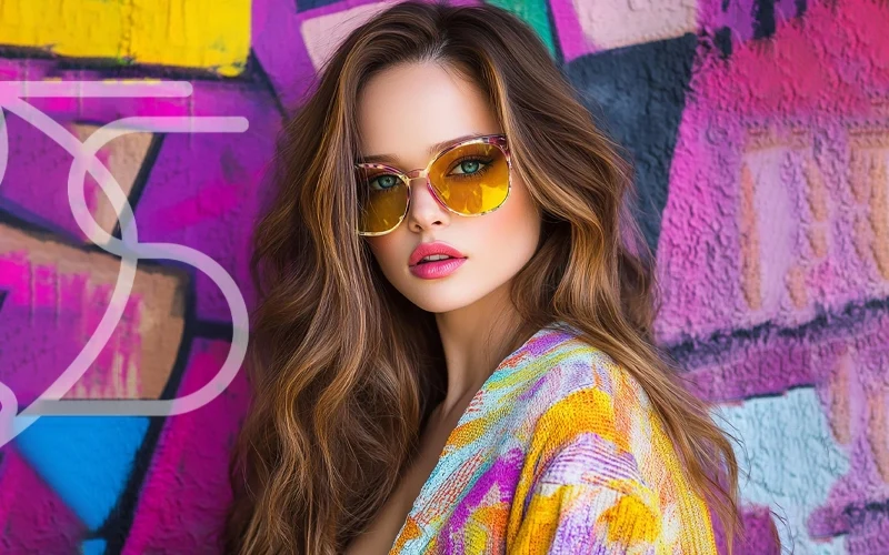 رنگ موی شیک و جدید