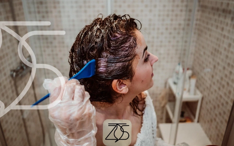 از بین بردن رنگ تیره ی مو