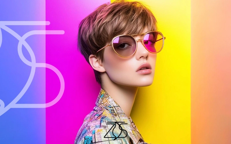 رنگ موی کوتاه