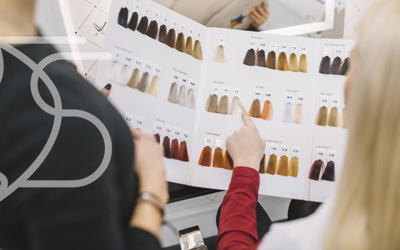 انتخاب رنگ مو برای موهای سفید