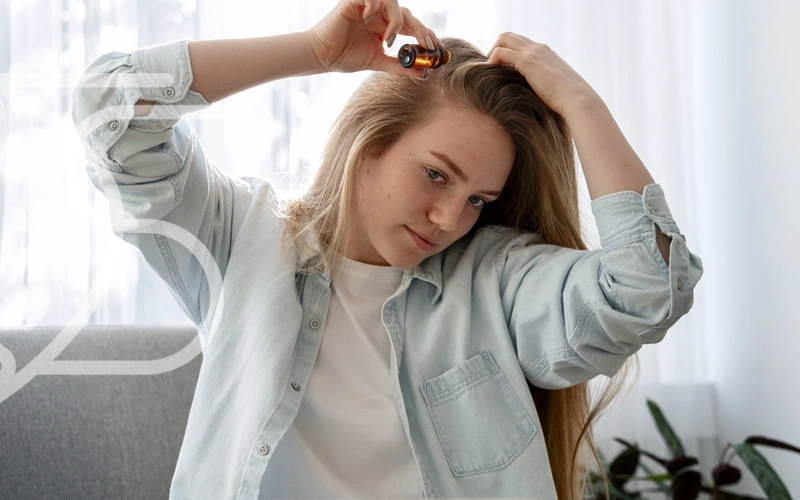 تقویت موی سر در خانه