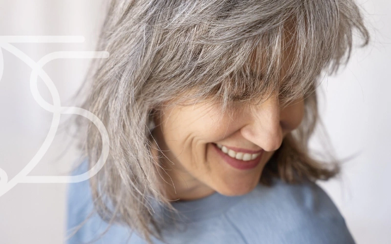 رنگ برای موی سفید