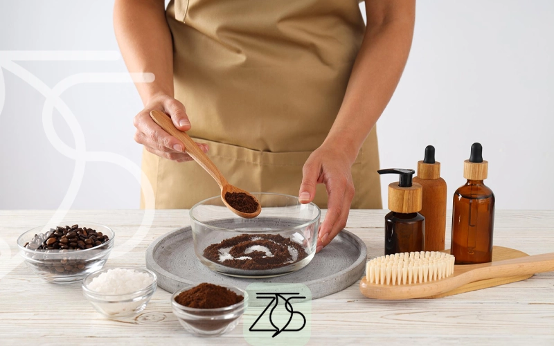 خواص ریختن قهوه در شامپو