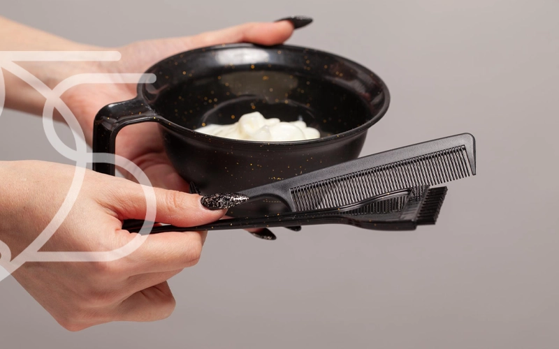 مراحل دکلره ی مو