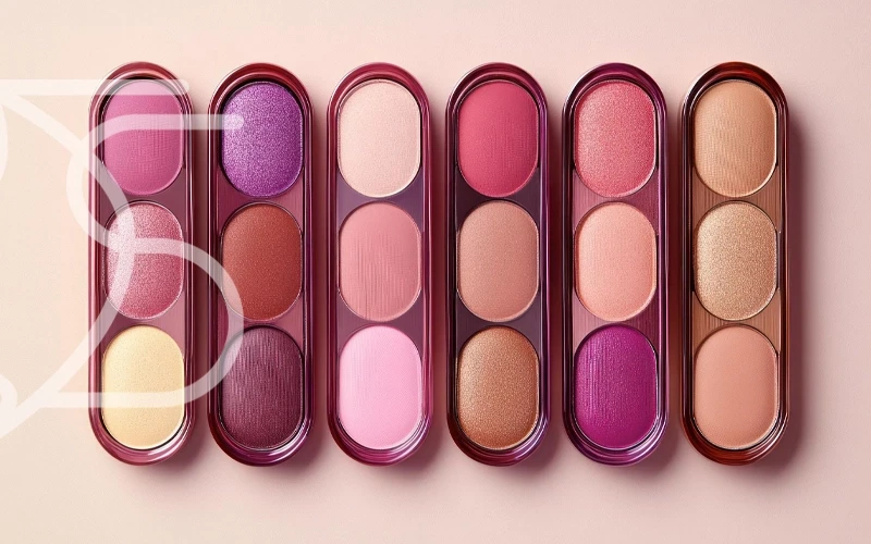 پالت رژ لب مات