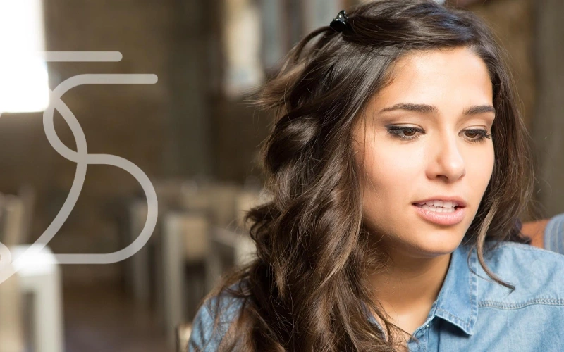 رنگ مو شکلاتی طبیعی