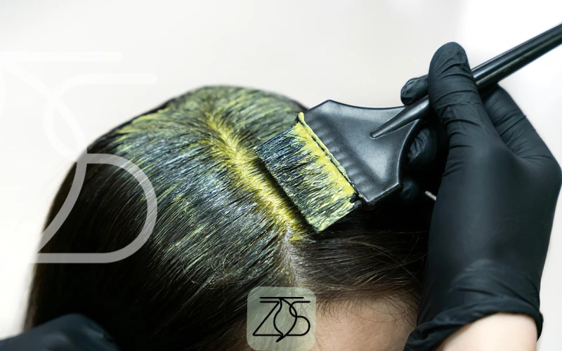 رنگ مو چند دقیقه باید روی سر بماند؟