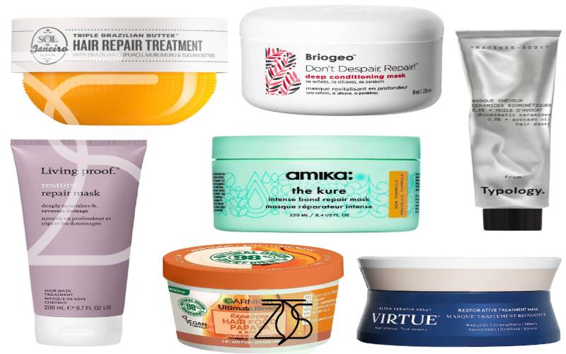 نحوه استفاده از ماسک موی بدون آبکشی